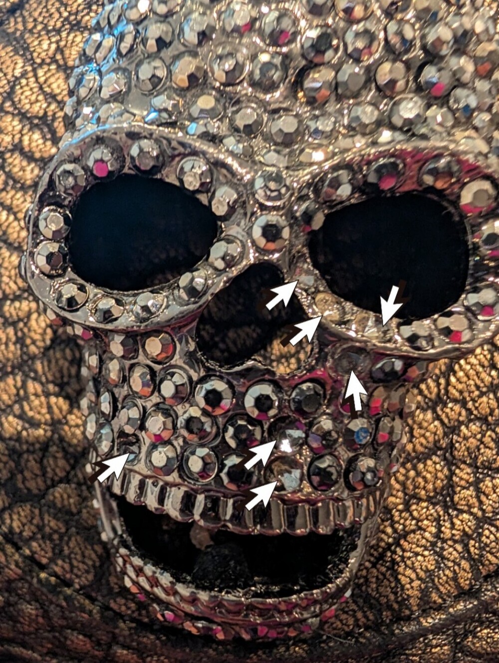 Thomas Wylde Black Skull Embellished Bag - Picture 13 of 17